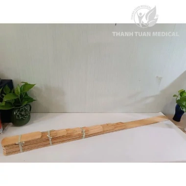 Bộ nẹp gỗ sơ cấp cứu 10 thanh - Hỗ trợ gãy tay, chân, lưng, giảm giá 129.000đ 3