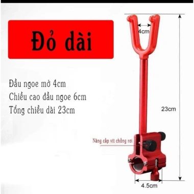 Bộ Ngoe Gác Cần Cao Cấp, Hố Đấu Chống Gác Cần, Bọc Silicon Bảo Vệ - Giá 45.000đ 4