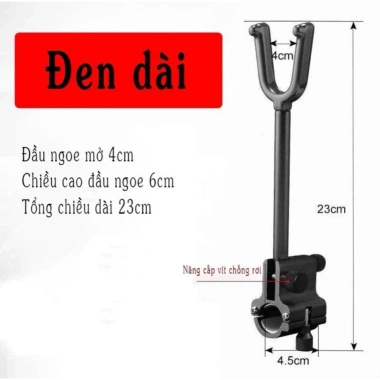Bộ Ngoe Gác Cần Cao Cấp, Hố Đấu Chống Gác Cần, Bọc Silicon Bảo Vệ - Giá 45.000đ 6