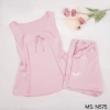 Bộ ngủ 2 dây lụa VINGO VINGORIA N575 - Đồ mặc nhà mùa xuân hè, giá chỉ 365.000đ 8