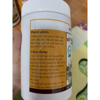 Bộ Ngũ Cốc Giảm Cân 500g BNC - Bột Ăn Kiêng Cao Cấp 100% Hạt, Giá Ưu Đãi 59.000₫