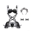 Bộ Ngủ Cosplay Hầu Gái Sexy JS01 - Jumsuit Nữ Gợi Cảm, Giá chỉ 18.000 VND 6