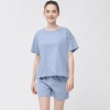Bộ Ngủ Cotton Cộc Tay GU Nhật Bản - Thiết Kế Tinh Tế, Giá 319.000₫ 2
