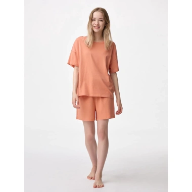 Bộ Ngủ Cotton Cộc Tay GU Nhật Bản - Thiết Kế Tinh Tế, Giá 319.000₫
