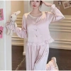 Bộ ngủ dài tay cao cấp vân gấm siêu mềm mại, dễ thương - Giá ưu đãi 219.000 VND 8