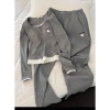 Bộ ngủ dài tay nữ Sweet Kitty, pijama thun gân thoáng mát, dễ thương, giá 248.170đ 5