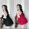 Bộ ngủ hai dây CARY chifon mềm mát, set đồ ngủ 2 dây phối nơ, mặc hè dễ thương - 59.000₫ 3