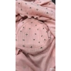 Bộ ngủ hoa nhí tone hồng dài tay mùa thu đông xinh xắn giá chỉ 269k 4