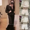 Bộ ngủ lụa cổ sen form vừa, mix ren cao cấp mềm mại, set sang trọng mặc nhà, dạo chơi Giá 470k