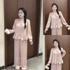 Bộ ngủ lụa LyLy cúc hoa hồng mềm mại, set dài tay thoải mái cho mặc nhà, dạo chơi, du lịch Giá chỉ 522.000₫ 3
