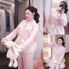 Bộ ngủ lụa LyLy gấu bèo to mềm mại, set dài tay sang trọng cho nhà, đi chơi, du lịch 605.000₫ 2