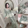 Bộ ngủ lụa LyLy ren mềm mịn, thoải mái - Đi chơi, du lịch sang trọng - 510k 6