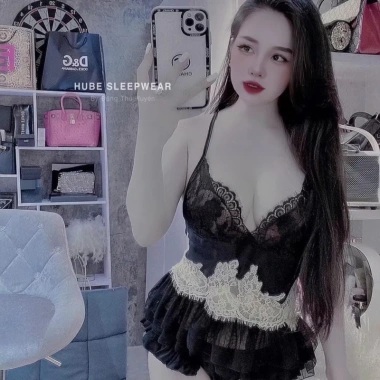 Bộ ngủ lụa ren siêu sexy Mocmien QC cao cấp – Giá chỉ 255.000đ, chuẩn ảnh Xíu Sleepwear 3 Bộ ngủ lụa ren siêu sexy Mocmien QC cao cấp – Giá chỉ 255.000đ, chuẩn ảnh Xíu Sleepwear 3