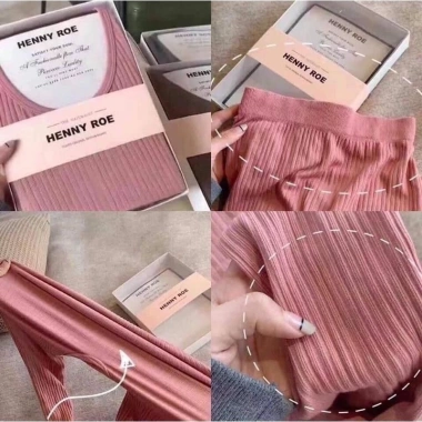 Bộ ngủ mặc nhà chất len tăm hàng Quảng Châu mềm mại 45-55kg Gia chi 48.999 VND