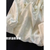 Bộ ngủ nữ babydoll cotton đũi mũt cách điệu, pijama dễ thương phong cách Hàn Quốc 081 - Giá ưu đãi 159k 3