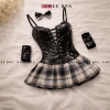 Bộ ngủ nữ gợi cảm cosplay hầu gái DN48 - Đồ ngủ bèi nhún, tôn dáng chuẩn, 127.000₫ 4