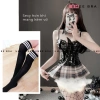 Bộ ngủ nữ gợi cảm cosplay hầu gái DN48 - Đồ ngủ bèi nhún, tôn dáng chuẩn, 127.000₫ 6