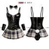 Bộ ngủ nữ gợi cảm cosplay hầu gái DN48 - Đồ ngủ bèi nhún, tôn dáng chuẩn, 127.000₫ 10