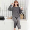 Bộ Ngủ Nữ Nỉ Mỏng Dài Tay, Thoải Mái, Dễ Vận Động, Lên Form Tôn Dáng - Giảm giá 22% chỉ 178k 5