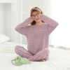 Bộ Ngủ Nữ Nỉ Mỏng Dài Tay, Thoải Mái, Dễ Vận Động, Lên Form Tôn Dáng - Giảm giá 22% chỉ 178k 9