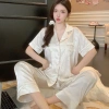 Bộ ngủ nữ ống dài tiểu thư - Pijama lụa mềm mại, thoáng mát SB04 - 204.000₫ 7