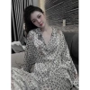 Bộ ngủ pijama hottrend tay dài siêu sang, freesize 40-60kg, chỉ 117.000₫ giảm giá hấp dẫn