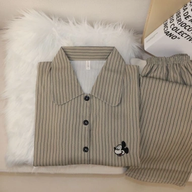 Bộ ngủ pyjama dài tay nữ hoạ tiết đáng yêu - Sẵn, giảm giá 23% chỉ 144.959₫
