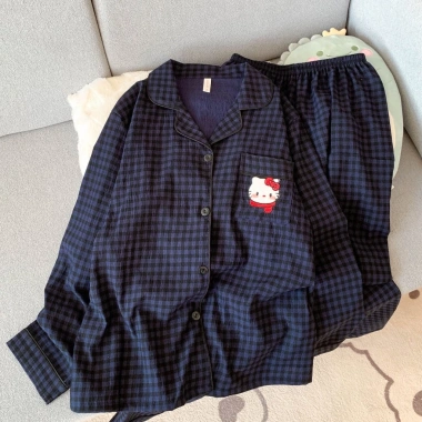 Bộ ngủ pyjama dài tay nữ hoạ tiết đáng yêu - Sẵn, giảm giá 23% chỉ 144.959₫ 6 Bộ ngủ pyjama dài tay nữ hoạ tiết đáng yêu - Sẵn, giảm giá 23% chỉ 144.959₫ 6
