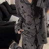 Bộ ngủ pyjama dài tay thoáng mát nữ nhiều họa tiết, sẵn có, giá ưu đãi 149.888₫ cho mùa hè, đảm bảo thoải mái suốt đêm, ngủ ngon 2