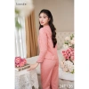 Bộ Ngủ Pyjama Kate Thô Tay Dài Quần Dài - Thoáng Mát, Thấm Hút Mồ Hôi, Giá 297.600đ 3