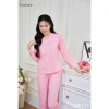Bộ Ngủ Pyjama Kate Thô Tay Dài Quần Dài - Thoáng Mát, Thấm Hút Mồ Hôi, Giá 297.600đ 6