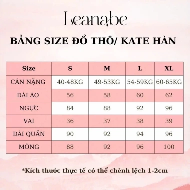 Bộ Ngủ Pyjama Kate Thô Tay Dài Quần Dài - Thoáng Mát, Thấm Hút Mồ Hôi, Giá 297.600đ