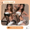 Bộ ngủ Ren Sexy JS09 - Váy liền thân Bodysuit gợi cảm, quyến rũ, cosplay, giảm còn 20.000đ 8
