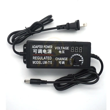 Bộ Nguồn AC DC Điều Chỉnh 3-12V, Chuyển 220V sang 12V, LED Hiển Thị, Giá 99.000 VND