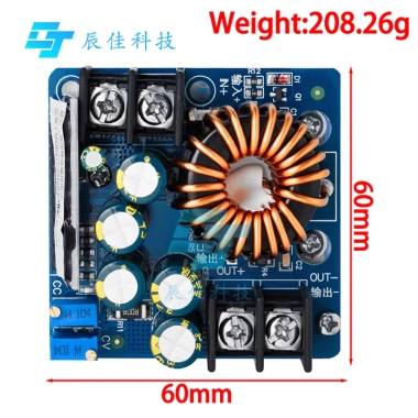 Bộ nguồn DC-DC 400W 15A Buck chuyển 10-60V đến 0-45V, điều chỉnh điện áp, mô-đun hiệu năng cao 2