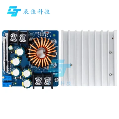 Bộ nguồn DC-DC 400W 15A Buck chuyển 10-60V đến 0-45V, điều chỉnh điện áp, mô-đun hiệu năng cao 4