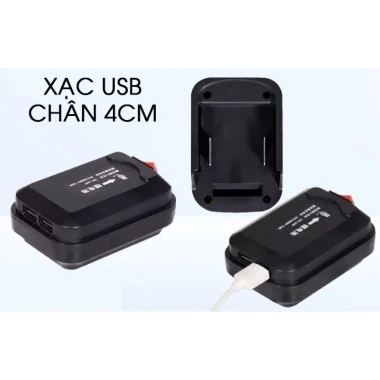 Bộ nguồn Makita + Sạc ô tô nhanh, hộp kích điện ắc quy lithium - Giá 63.700₫ 6