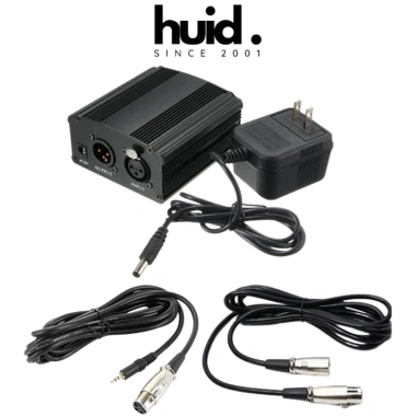 Bộ nguồn Phantom 48V cao cấp, tặng 2 dây XLR chống nhiễu cho micro condenser 208.000₫