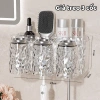 Bộ Nhả Kem Đánh Răng Trong Suốt DOMES - Kệ Treo Bàn Chải, Cốc Nhựa Dán Tường, Giá chỉ 116.000 VND 7
