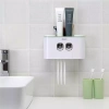 Bộ Nhả Kem Đánh Răng Tự Động Ecoco kèm 4 cốc, giá đỡ bàn chải dán tường cao cấp, tiết kiệm không gian - chỉ 290k 7