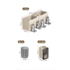 Bộ nhả kem sang trọng màu kem, kèm 4 cọc gấu nhựa ABS cao cấp - Giá ưu đãi 117.900 8