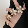 Bộ nhẫn kim loại thời trang cho nữ - Phong cách sang trọng, giảm giá 31.000₫ 6
