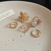 Bộ nhẫn kim loại thời trang cho nữ - Phong cách sang trọng, giảm giá 31.000₫ 10
