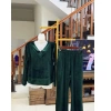 Bộ Nhung Mặc Nhà Trung Niên - Mềm Mịn, Dễ Mặc, Cạp Chun Thoải Mái, Giá 219.800đ 4