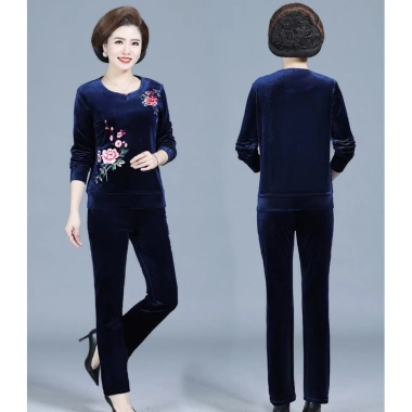 Bộ Nhung Nữ A1 Nhung Tuyết Cao Cấp - Thoải Mái, Sang Trọng, Giá 229.000₫