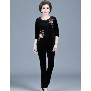 Bộ Nhung Nữ A1 Nhung Tuyết Cao Cấp - Thoải Mái, Sang Trọng, Giá 229.000₫ 2
