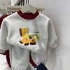 Bộ nỉ bông Ngựa ấm áp dày dặn 8-20kg cho bé yêu Đón Tết Bính Ngọ 62.100 VND