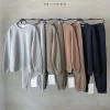 Bộ Nỉ Cổ Tròn Basic Thu Đông Unisex – Siêu Dày Dặn, Mềm Mịn, Thấm Hút Mồ Hôi, Thoải Mái 2