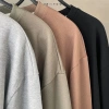 Bộ Nỉ Cổ Tròn Basic Thu Đông Unisex – Siêu Dày Dặn, Mềm Mịn, Thấm Hút Mồ Hôi, Thoải Mái 3