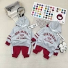 Bộ Nỉ Hoodie Bé Trai Tone Đỏ Sành Điệu Set Thu Đông size 7‑25kg, chỉ 211.500₫ 8